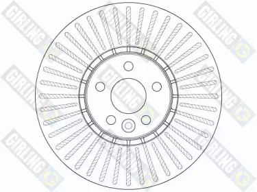 Тормозной диск (GIRLING: 6064725)