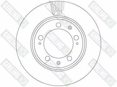 Тормозной диск (GIRLING: 6064845)