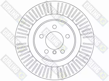 Тормозной диск (GIRLING: 6065075)