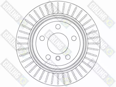 Тормозной диск (GIRLING: 6065135)