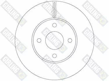 Тормозной диск (GIRLING: 6065201)