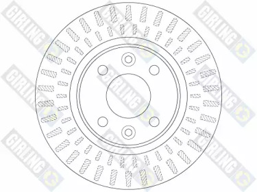 Тормозной диск (GIRLING: 6065341)