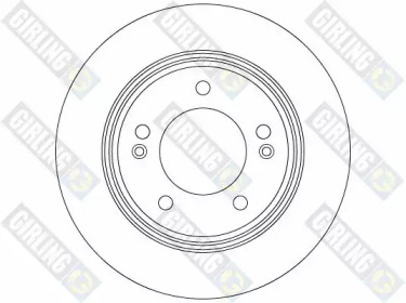 Тормозной диск (GIRLING: 6066274)