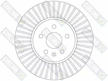 Тормозной диск (GIRLING: 6066291)