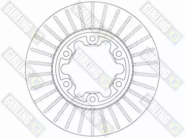 Тормозной диск (GIRLING: 6066301)