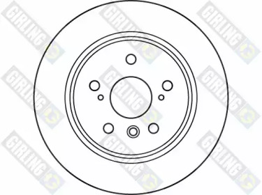Тормозной диск (GIRLING: 6072094)