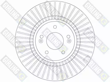 Тормозной диск (GIRLING: 6079731)