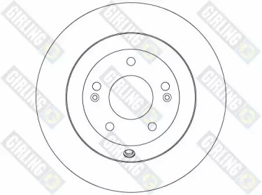 Тормозной диск (GIRLING: 6079964)