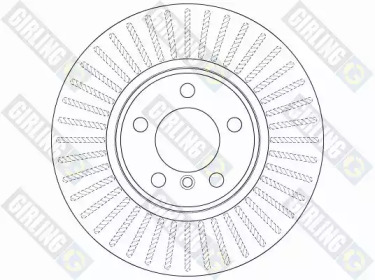 Тормозной диск (GIRLING: 6080501)