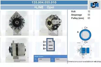 Генератор (CV PSH: 135.004.055.010)