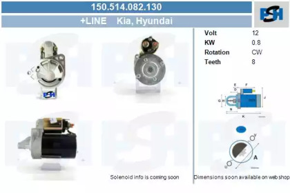 Стартер (CV PSH: 150.514.082.130)