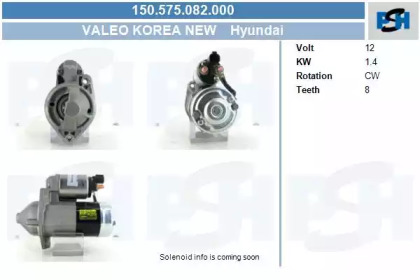 Стартер (CV PSH: 150.575.082.000)