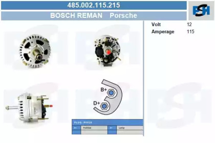 Генератор (CV PSH: 485.002.115.215)