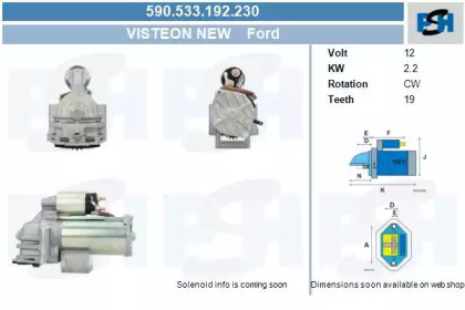 Стартер (CV PSH: 590.533.192.230)