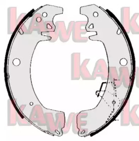 Комлект тормозных накладок (KAWE: 05090)