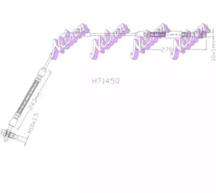 Шлангопровод (KAWE: H7145Q)