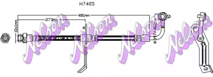 Шлангопровод (KAWE: H7405)