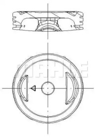 Комплект колец (MAHLE ORIGINAL: 021 88 N0)