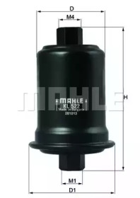 Фильтр (MAHLE ORIGINAL: KL 522)