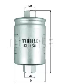 Фильтр (MAHLE ORIGINAL: KL 158)