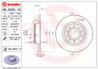 Тормозной диск (BRECO: BS 7715)