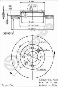 Тормозной диск (BRECO: BS 7856)