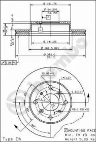 Тормозной диск (BRECO: BS 7930)