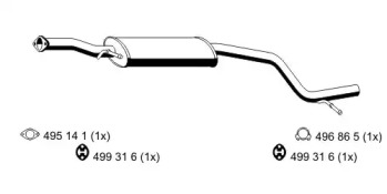 Амортизатор (ERNST: 344067)