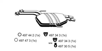 Амортизатор (ERNST: 375078)