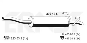 Амортизатор (ERNST: 390125)