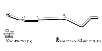 Амортизатор (ERNST: 505055)