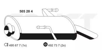 Амортизатор (ERNST: 505284)