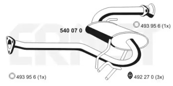 Амортизатор (ERNST: 540070)