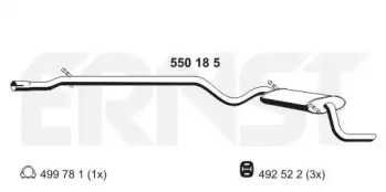 Амортизатор (ERNST: 550185)