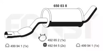 Амортизатор (ERNST: 650038)