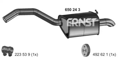 Амортизатор (ERNST: 650243)