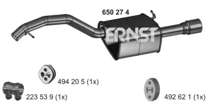 Амортизатор (ERNST: 650274)