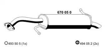 Амортизатор (ERNST: 670050)