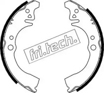 Комлект тормозных накладок (fri.tech.: 1026.343)