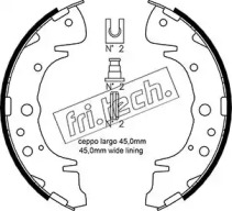 Комлект тормозных накладок (fri.tech.: 1046.207)