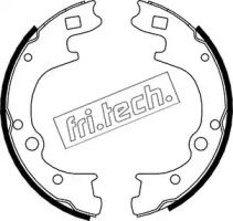 Комлект тормозных накладок (fri.tech.: 1046.209)