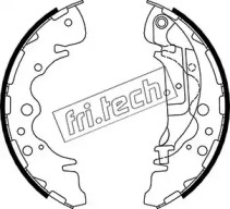 Комлект тормозных накладок (fri.tech.: 1049.160)