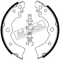 Комлект тормозных накладок (fri.tech.: 1067.182)