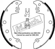 Комлект тормозных накладок (fri.tech.: 1079.187)