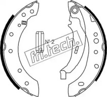 Комлект тормозных накладок (fri.tech.: 1079.195)