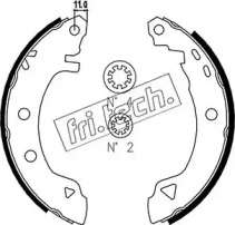 Комлект тормозных накладок (fri.tech.: 1088.218)