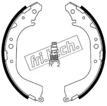 Комлект тормозных накладок (fri.tech.: 1115.288)