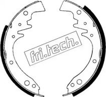 Комлект тормозных накладок (fri.tech.: 1127.268)