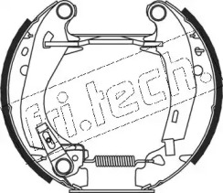 Комлект тормозных накладок (fri.tech.: 15013)