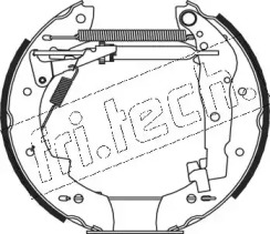 Комлект тормозных накладок (fri.tech.: 15019)